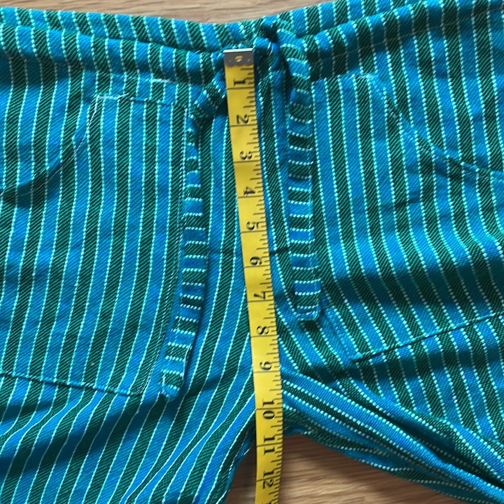 Emerald Striped Women's Joggers - Picture 8 of 12